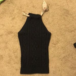 Vineyard vines knitted high neck tank
